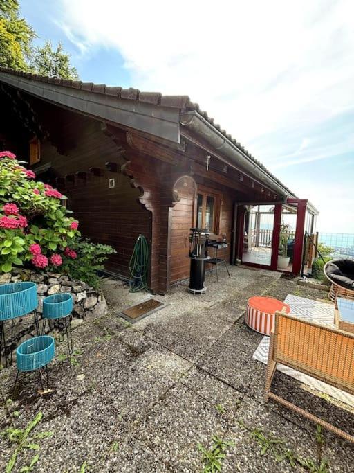 Swiss Chalet - Mountain And Lake View Blonay Exteriér fotografie