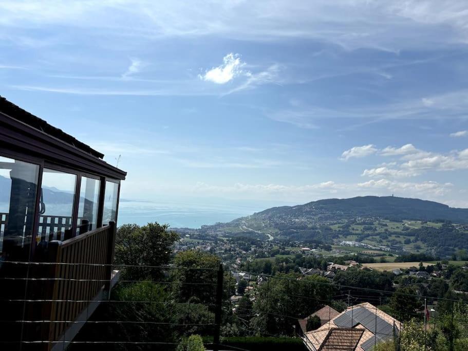 Swiss Chalet - Mountain And Lake View Blonay Exteriér fotografie